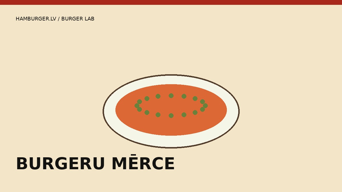 Klasiska burgeru mērce — Hamburger.lv ilustrācija